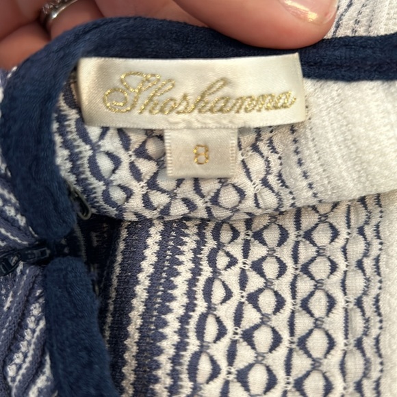 Shoshanna ombré blue and white dress. Size 8 - Picture 3 of 3